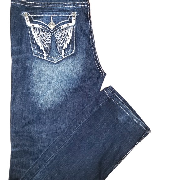 NEW ZCO Wings Premium Jeans - Picture 3 of 6